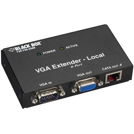 Black Box Vga Transmitter(4 Port) AC555A-4-R2